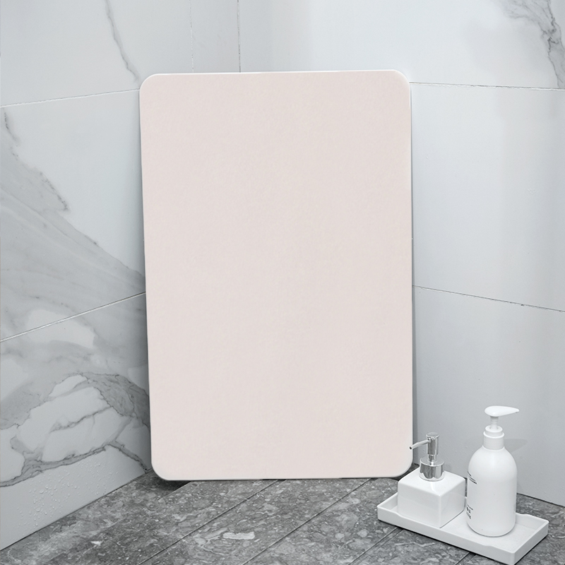 灰白硅藻泥垫吸水速干卧室门口入户地垫防滑耐磨家用浴室厕所垫子