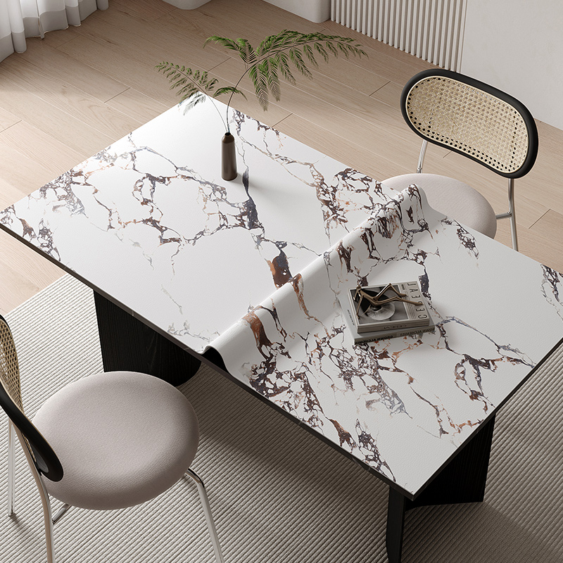 【TPU】仿大理石餐桌垫防水防油防烫高级感茶几垫桌面保护垫桌布