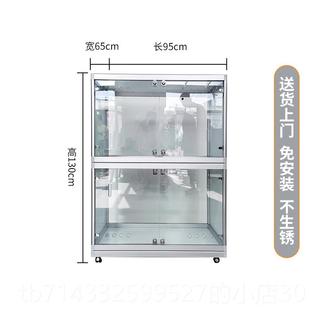 高档猫育笼子猫别墅猫猫咪寄养繁宠店展示柜猫产房笼猫舍定制猫柜