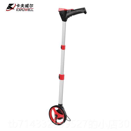 高档卡威轮尔 318mm可缩式夫电子数显测距轮式测距仪手伸持式YB26