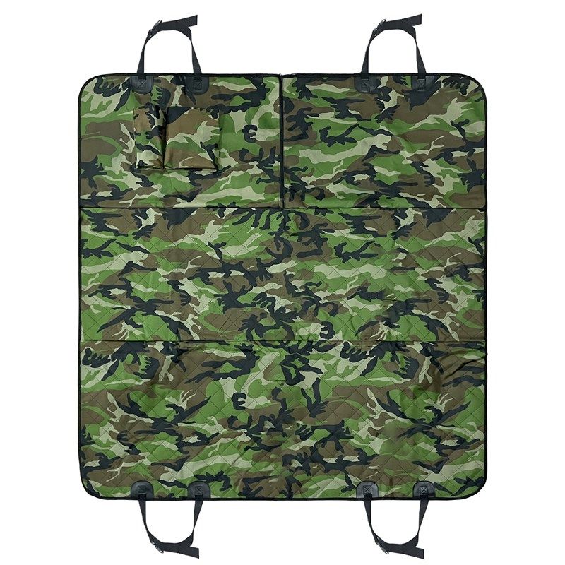 迷彩车载宠物垫子防脏防划坏坐垫牛津布防水后座猫咪狗狗可折叠