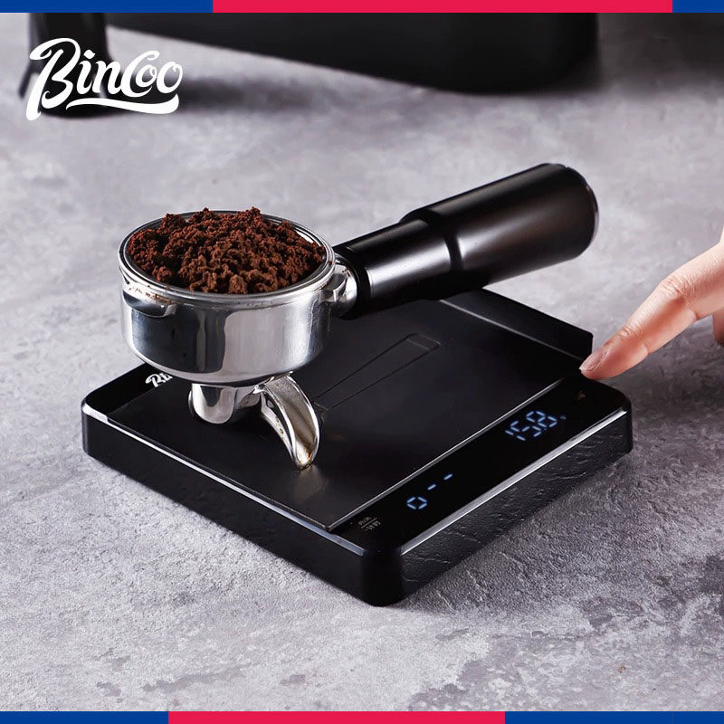 Bincoo迷你咖啡电子秤意式咖啡豆称重克称家用手冲专用智能计时称