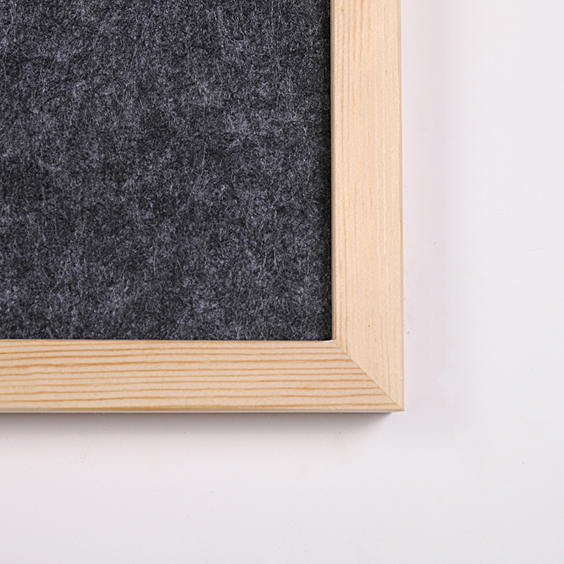 定制徽章毛毡板照片墙留言板实木框黑板办公便签家用公告栏记事板