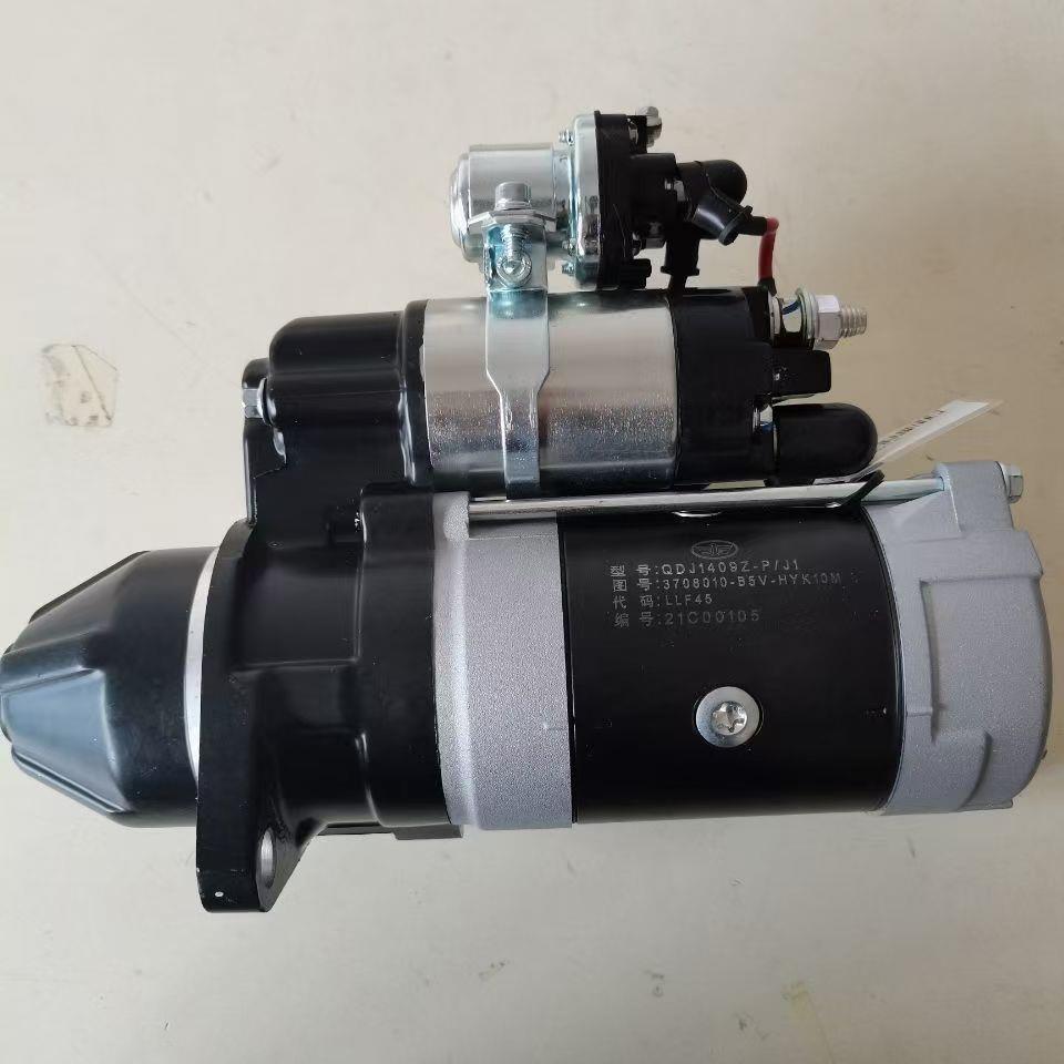 一汽解放起动机 QDJ1409Z-P/J 11齿12V 3.5KW 适用锡柴AB5V
