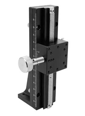 Z轴手动升降平台EJS01 EJS11-L50 100 150 200 300燕尾槽齿条滑台