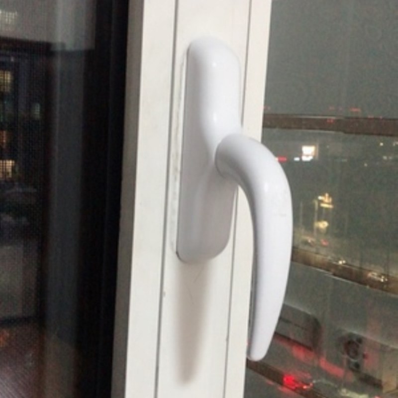 断桥铝合金上悬门窗把手内开内倒窗户传动执手内外推窗拉手锁配件