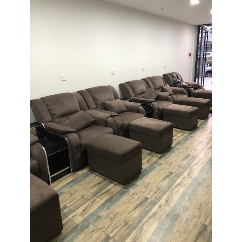 沐足大厅美容按摩床修脚可躺椅足浴床沙发足疗美甲美睫休息电动