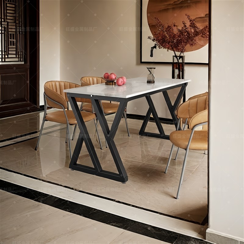 铁艺桌脚定制支架金属架子茶几脚架餐桌桌腿办公室会议电脑桌脚架