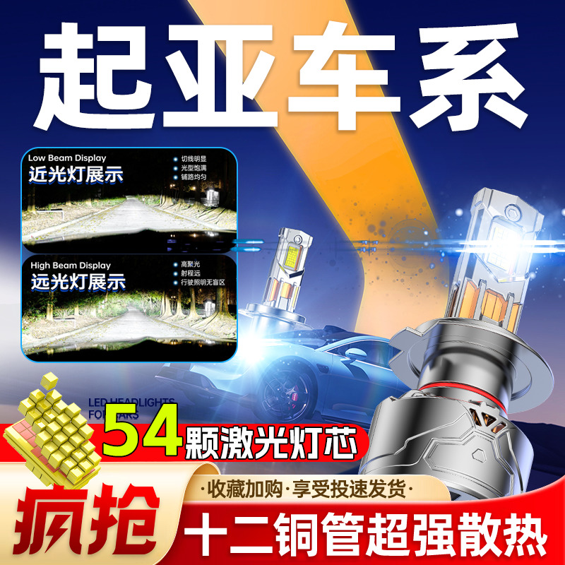 专用于起亚汽车升级激光LED大灯