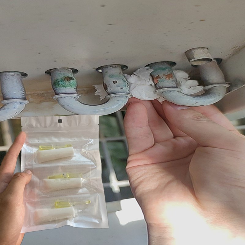 汽车空调铝管渗漏焊接补漏胶压缩机蒸发器铜管漏氟专用堵漏胶抗压