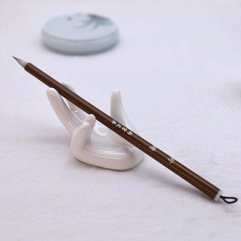 南宫文房 时晴 狼毫小楷短锋毛笔二王手札文征明行楷临帖书法创作