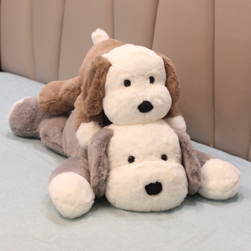 趴趴狗毛绒安抚抱枕小狗狗公仔女生床上玩偶睡觉抱女孩布娃娃