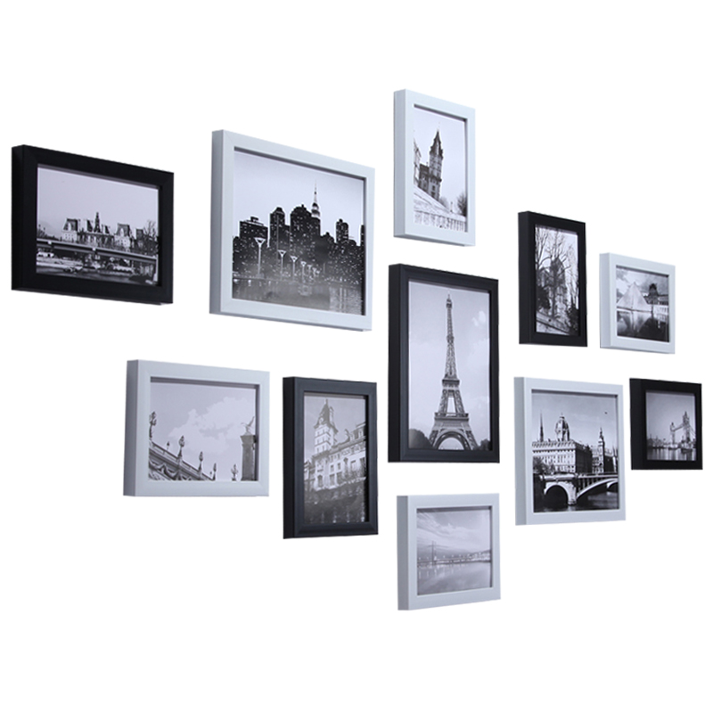 客厅大尺寸相片墙相框挂墙创意卧室现代简约悬挂照片墙相框墙