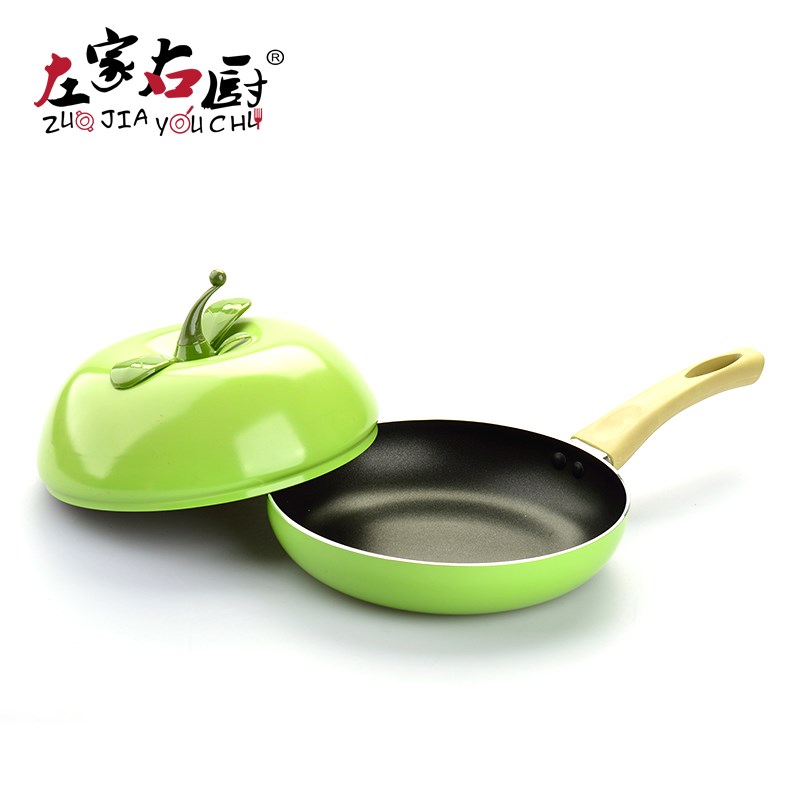 左家右厨20cm水果家用小煎锅奶锅西红柿茄子辅食锅煎蛋牛奶煲汤