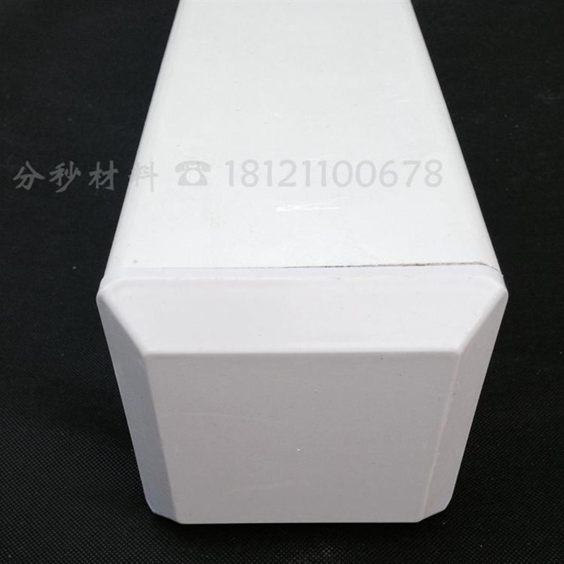 PVC方管水培种植方形下水落水雨水方管排水道具管路政护栏警示桩