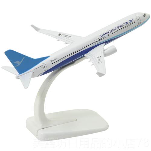 高档仿真飞机摆模型B787门航空BB737M厦AX厦航757合金带轮儿童航