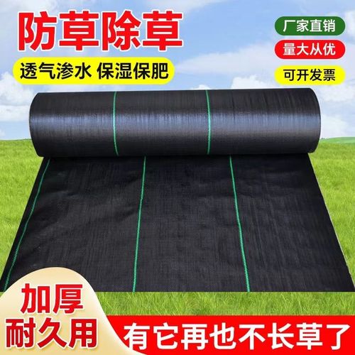 农用防草布除草布耐用抗老化果树防草园艺地布果园抑草透水盖草布