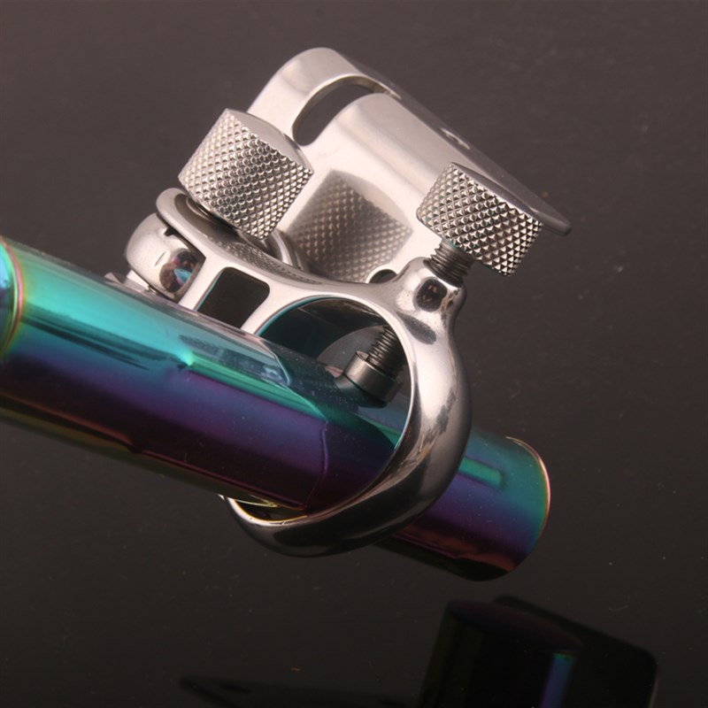 智钓者折叠加厚不锈钢钓箱伞架抗大风不转动钓伞配件零晃动加强型