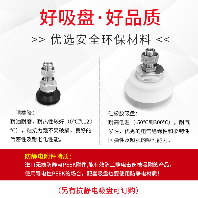 SHB100N-R1-M1M真空吸盘SHB1N-R1-M1M SHBN/SHB3N-R1-M1M