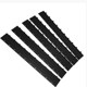 订夹条塑料夹条十齿夹条装 订夹条装 十孔装 订压条夹条黑色 35mm