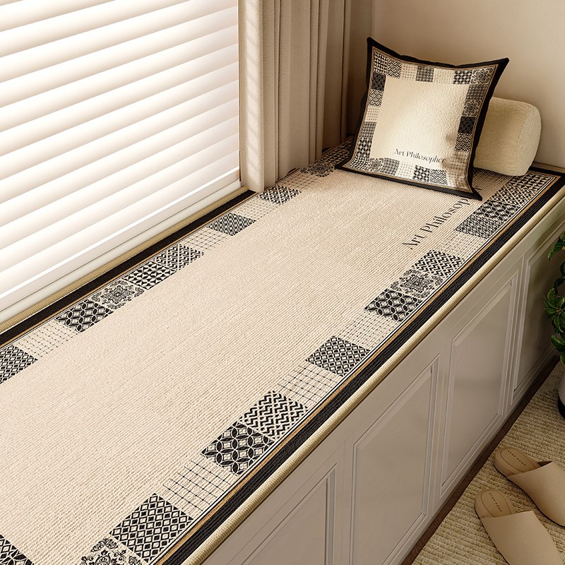20新款高级感窗台垫房间地垫加厚防滑好打理飘窗垫主卧室床边毯