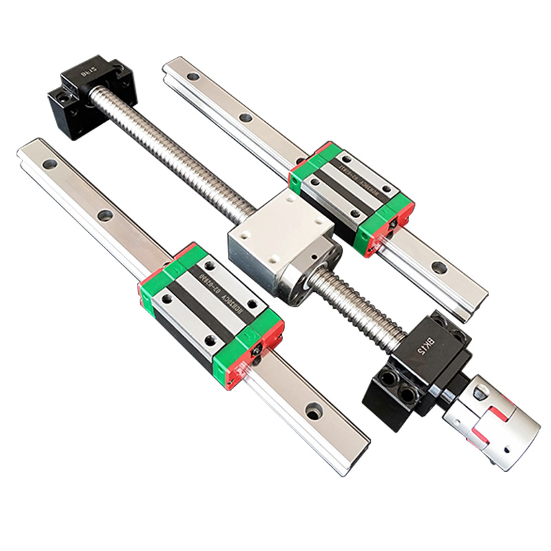 滚珠丝杆SFU105 10直线模组精密螺杆螺母手摇三轴滑台滚珠丝杠