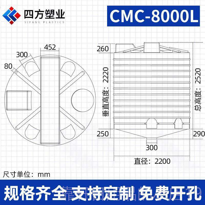 正品P桶E加药桶塑料搅桶溶液锥底拌施肥灌桶溉带刻度化工加药带电