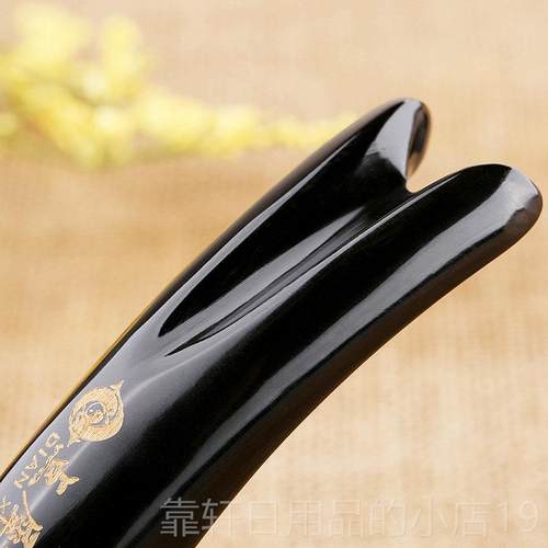 正品点犀角天然痧水牛点穴位按摩拨经双头筋棒刮器点筋棒拨疏通经