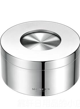 正品德礼国MODRN意个性潮流烟灰缸不锈钢封闭式带盖防飞灰男品E定