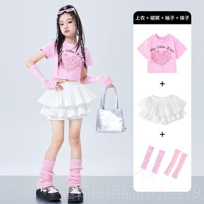 正品女童爵舞装潮酷时髦特走秀街舞士潮服幼服儿童演出服舞蹈服模