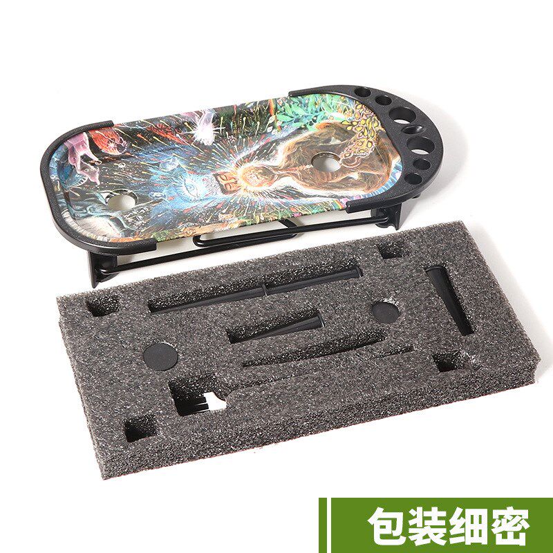 彩色时尚多功能套装方形卷烟操作台盘子款喇叭管填充套装便携手动