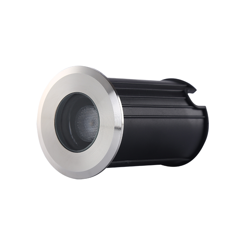 led小地埋灯1w3w防水嵌入式低压2v水底不锈钢透光埋地灯侧发光