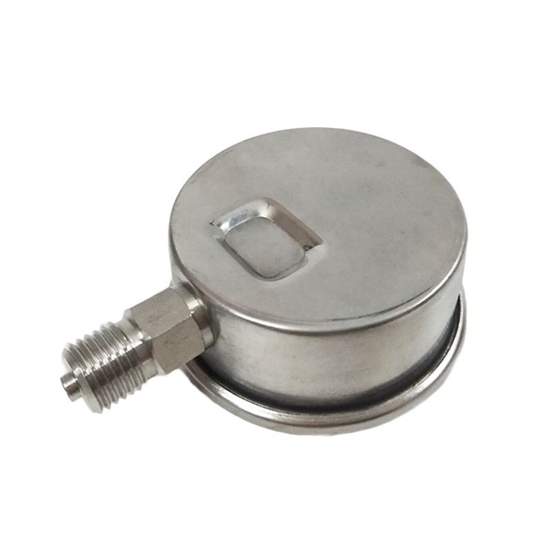 联力Y0BF不锈钢压力表0. 11. MP耐高温腐蚀蒸汽锅炉压力表