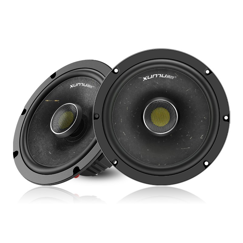 讯图金耳朵汽车音响改装喇叭装扬声器.5寸喇叭同轴羊毛盆