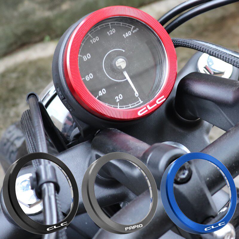 适用春风XO狒狒125 250CLC改装配件电子表防护壳垫子仪表装饰框