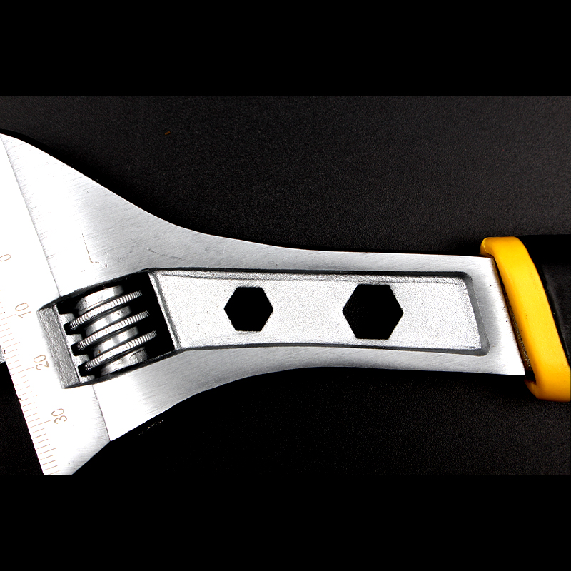 民伟塑柄多功能活动扳手管活两用活扳手活口扳手汽修机修管子钳