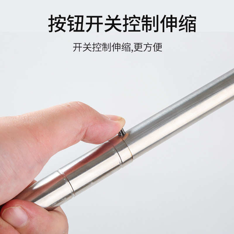 易得架置地伸缩折叠室内落地单杆不锈钢晾衣架旅行家用便携晾衣杆,收纳整理,置地/升降晾晒衣架,淘宝优惠券,粉丝福利购,淘宝优惠卷