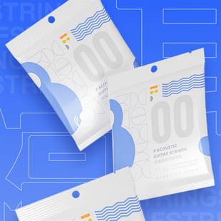 耳福琴弦00/01/02一套6根吉他弦民谣吉它保养套装护理油加湿温度