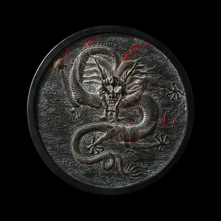 龙腾四海 清代乾隆老墨版 曹素功收藏级老墨 1978年制 国家非遗