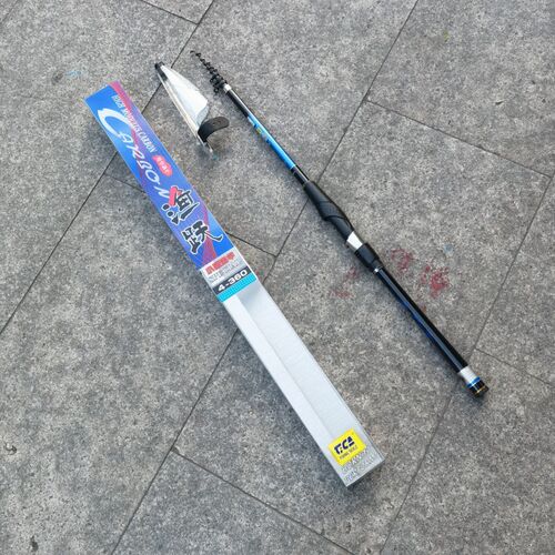 迪佳渔跃3.6米小矶海竿碳素短节矶钓竿手海两用进口钓竿渔竿渔具