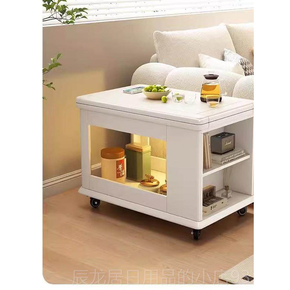 正品家用实木茶几移小车推动折叠多功能边柜小户客厅小型茶桌沙发,住宅家具,移动茶台/茶桌,淘宝优惠券,粉丝福利购,淘宝优惠卷