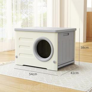 保暖屋别墅室外防雨狗猫咪房子流浪猫猫户窝外 通用冬季 正品 猫四季