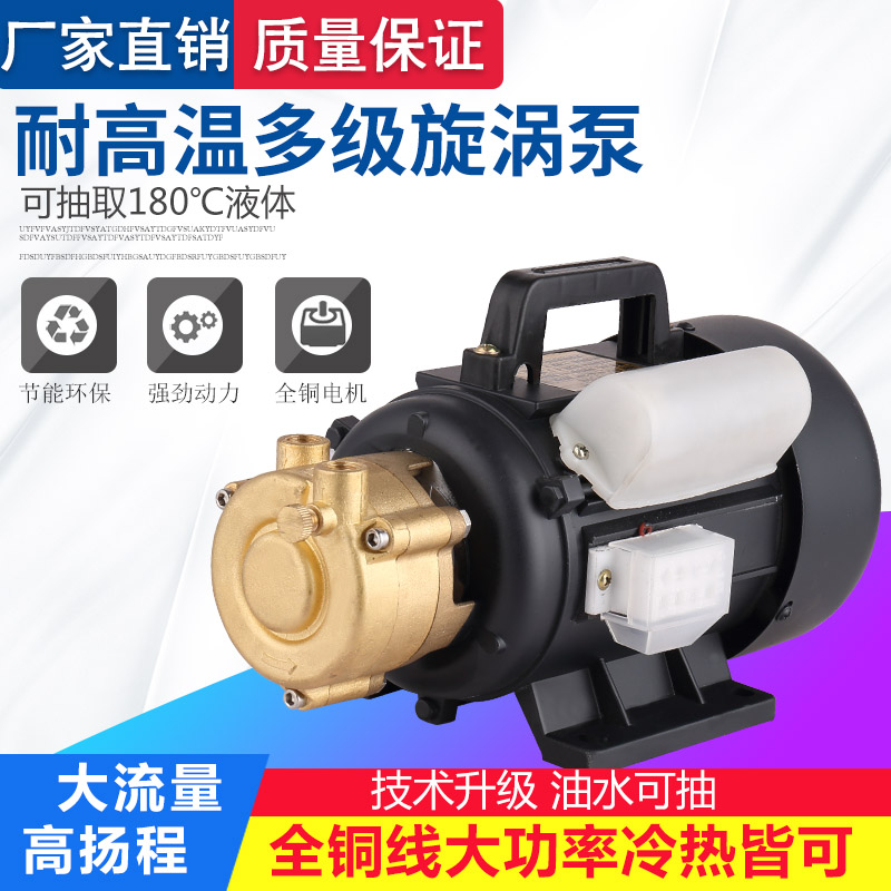 多级漩涡泵高压旋涡泵蒸汽发生器锅炉热水增压水泵耐高温循环泵