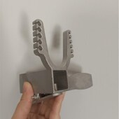 不锈钢10孔滑动弓门大撑头配25方管