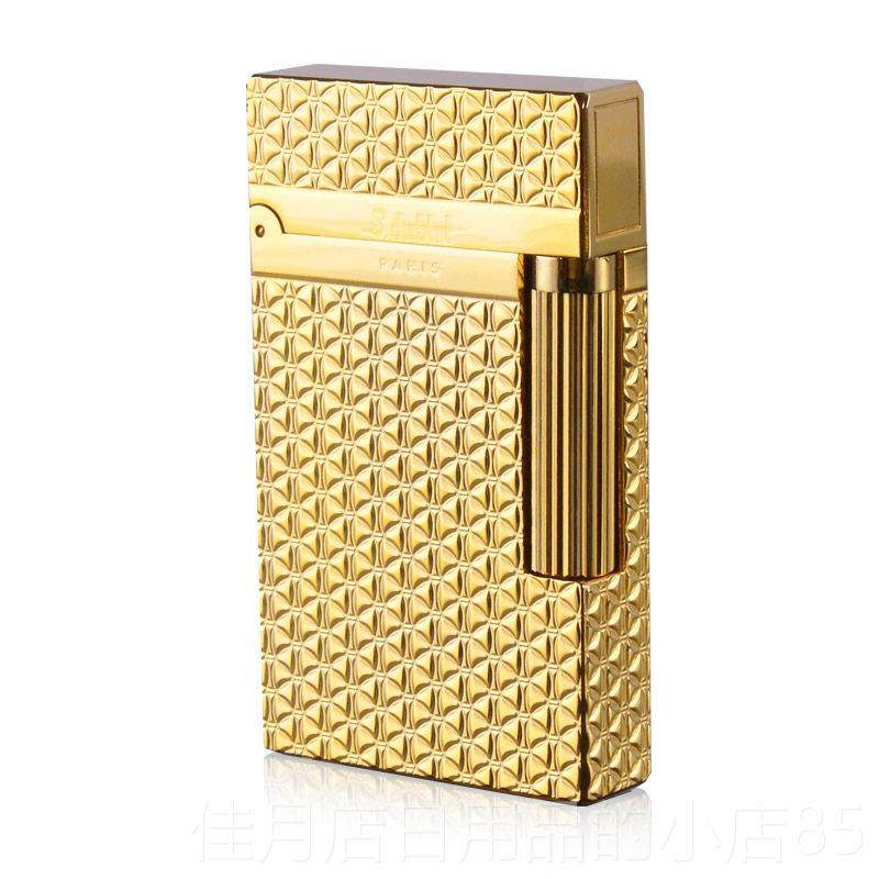 高档创意礼品法国都柏高档啷声朗声防打机火超特薄不风 清脆 包邮