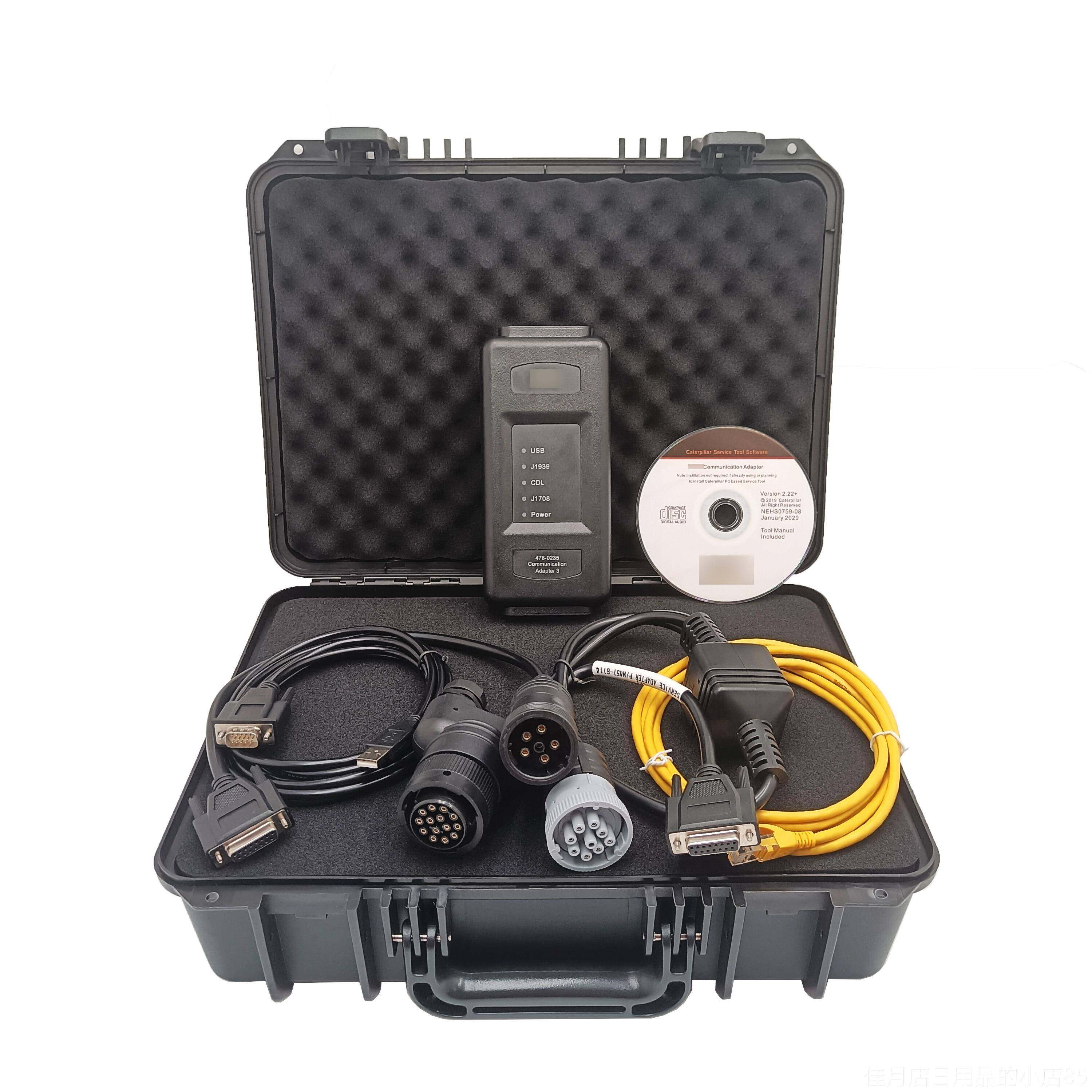 高档卡特测发仪卡特ET4电脑动检机故障检测挖掘机程软件编四代解