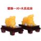 高档天然米黄设玉貔貅摆吉业件聚宝盆开礼品家居办公室摆工艺品祥