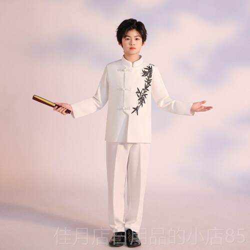 高档六一童筝二胡演儿出服中小学生诗歌朗诵大合唱女童中男国古风
