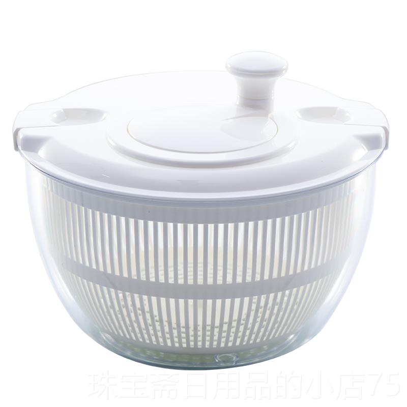 高档巨博(JOBO蔬菜甩干机家沙用手动脱)水机拉干甩机蔬菜脱水器甩