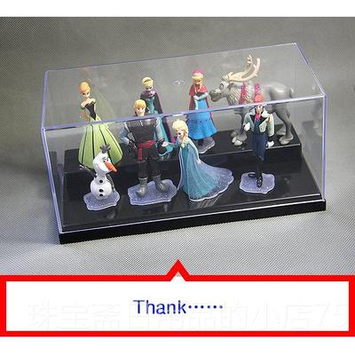 高档包邮冰雪艾莎雪宝8款蛋糕奇景观型素材安娜玩具人缘偶模公仔